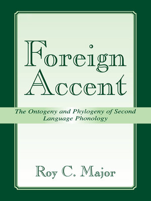 cover image of Foreign Accent